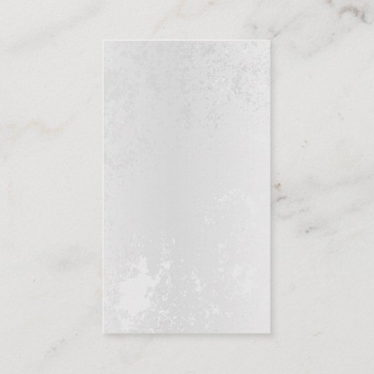 Samenstelling van witte en blauwe vlinders visitekaartje (Achterkant)