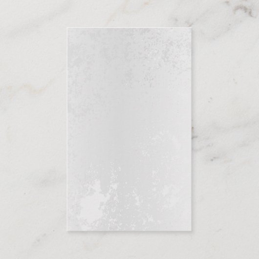 Samenstelling van witte en blauwe vlinders visitekaartje (Achterkant)