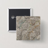 Samenstelling van Zuidwest-Duitsland Vierkante Button 5,1 Cm (Voorkant /achterkant)