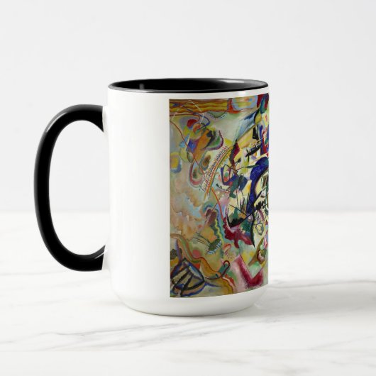 Samenstelling VII, 1913 by Wassily Kandinsky Mok (Links)