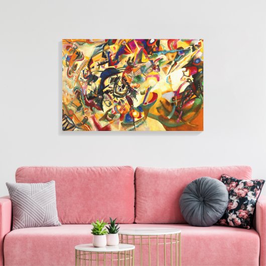 Samenstelling VII Canvas Afdruk (Insitu (Woonkamer))