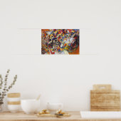 Samenstelling VII Poster (Keuken)