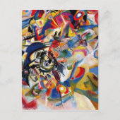 Samenstelling VII van Kandinsky Briefkaart (Voorkant)