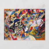 Samenstelling VII van Kandinsky Briefkaart (Voorkant)