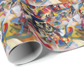 Samenstelling VII van Kandinsky Cadeaupapier (Rol Hoek)