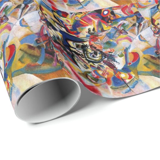 Samenstelling VII van Kandinsky Cadeaupapier (Rol Hoek)