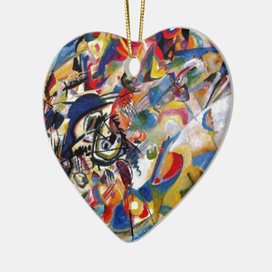 Samenstelling VII van Kandinsky Keramisch Ornament (Links)