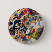 Samenstelling VII van Kandinsky Ronde Button 5,7 Cm (Voorkant)