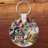 Samenstelling VII van Kandinsky Sleutelhanger (Voorkant)