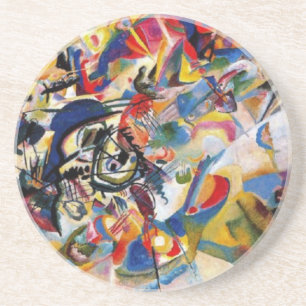 Samenstelling VII van Kandinsky Zandsteen Onderzetter