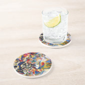 Samenstelling VII van Kandinsky Zandsteen Onderzetter (Zijkant)