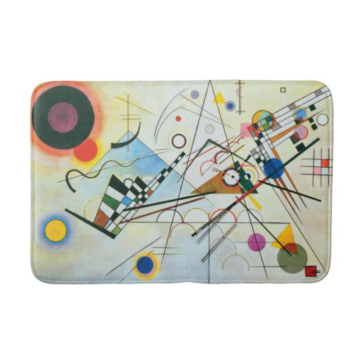 Samenstelling VIII door Wassily Kandinsky Badmat (Voorkant)