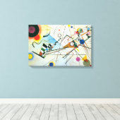 Samenstelling VIII door Wassily Kandinsky Canvas Afdruk (Insitu (Houten vloer))