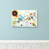Samenstelling VIII door Wassily Kandinsky Canvas Afdruk (Insitu (Houten vloer))