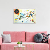 Samenstelling VIII door Wassily Kandinsky Canvas Afdruk (Insitu (Woonkamer))
