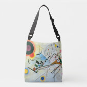 Samenstelling VIII door Wassily Kandinsky Crossbody Tas (Voorkant)