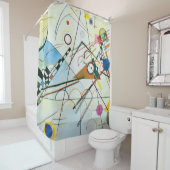 Samenstelling VIII door Wassily Kandinsky Douchegordijn (In situ)