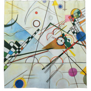 Samenstelling VIII door Wassily Kandinsky Douchegordijn