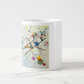 Samenstelling VIII door Wassily Kandinsky Grote Koffiekop (Voorkant)