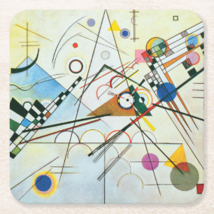 Samenstelling VIII door Wassily Kandinsky Kartonnen Onderzetters