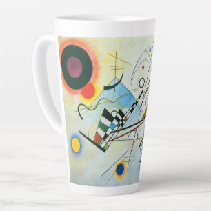 Samenstelling VIII door Wassily Kandinsky Latte Mok