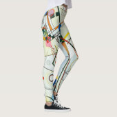 Samenstelling VIII door Wassily Kandinsky Leggings (Rechts)
