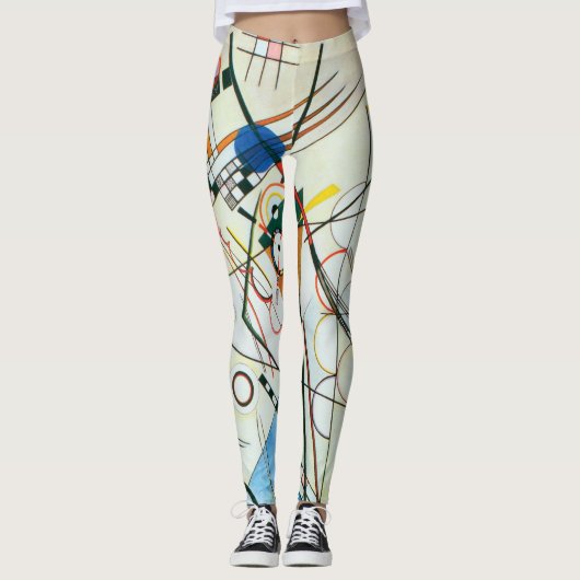 Samenstelling VIII door Wassily Kandinsky Leggings (Voorkant)