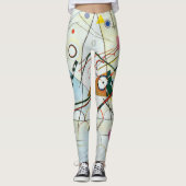 Samenstelling VIII door Wassily Kandinsky Leggings (Voorkant)