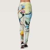 Samenstelling VIII door Wassily Kandinsky Leggings (Achterkant)
