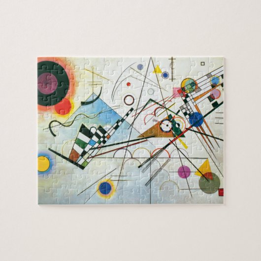 Samenstelling VIII door Wassily Kandinsky Legpuzzel (Horizontaal)