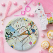 Samenstelling VIII door Wassily Kandinsky Papieren Bordje (Feest)