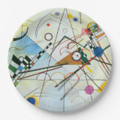 Samenstelling VIII door Wassily Kandinsky Papieren Bordje (Voorkant)