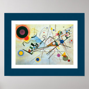 Samenstelling VIII door Wassily Kandinsky Poster