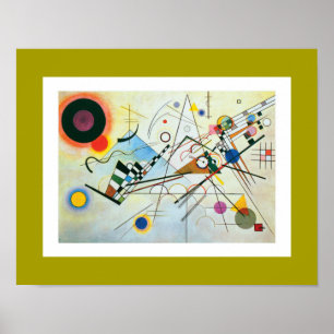 Samenstelling VIII door Wassily Kandinsky Poster