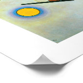 Samenstelling VIII door Wassily Kandinsky Poster (Hoek)