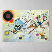 Samenstelling VIII door Wassily Kandinsky Poster (Voorkant)
