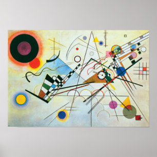 Samenstelling VIII door Wassily Kandinsky Poster