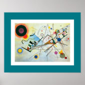 Samenstelling VIII door Wassily Kandinsky Poster (Voorkant)