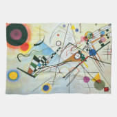 Samenstelling VIII door Wassily Kandinsky Theedoek (Horizontaal)
