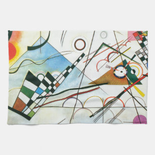 Samenstelling VIII door Wassily Kandinsky Theedoek