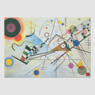Samenstelling VIII door Wassily Kandinsky Tissuepapier