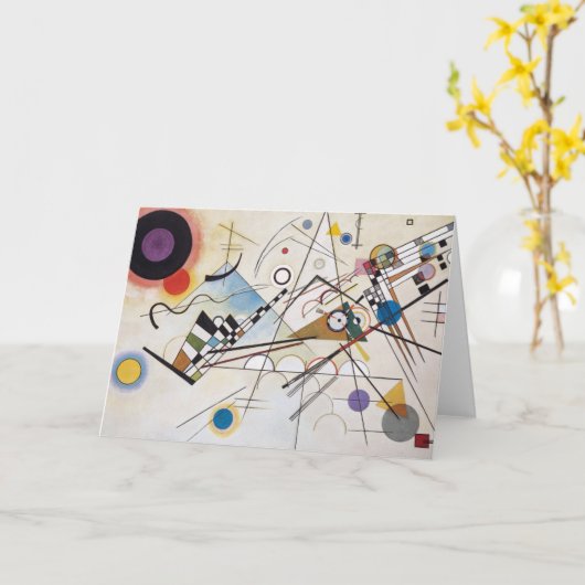 Samenstelling VIII Kaart (Gele Bloem)