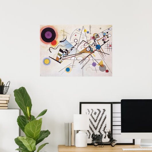 SAMENSTELLING VIII POSTER (Thuiskantoor)