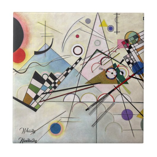 Samenstelling VIII Tegeltje (Voorkant)