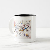 Samenstelling viii tweekleurige koffiemok (Voorkant links)