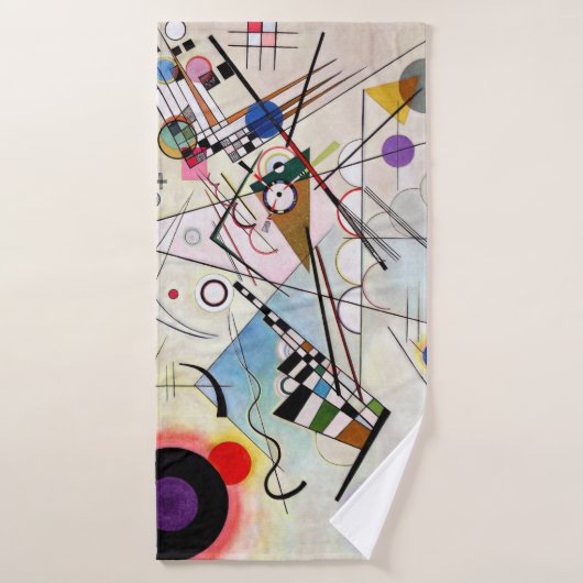 Samenstelling VIII, Wassily Kandinsky Badhanddoek (Badhanddoek)