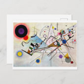 Samenstelling VIII, Wassily Kandinsky Briefkaart (Voorkant / Achterkant)