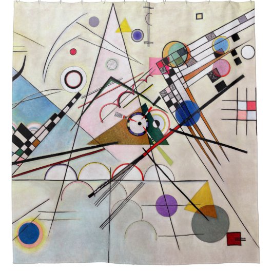 Samenstelling VIII, Wassily Kandinsky Douchegordijn (Voorkant)