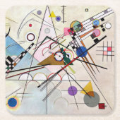 Samenstelling VIII, Wassily Kandinsky Kartonnen Onderzetters (Voorkant)