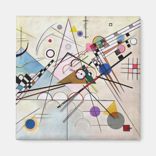 Samenstelling VIII, Wassily Kandinsky Magneet (Voorkant)